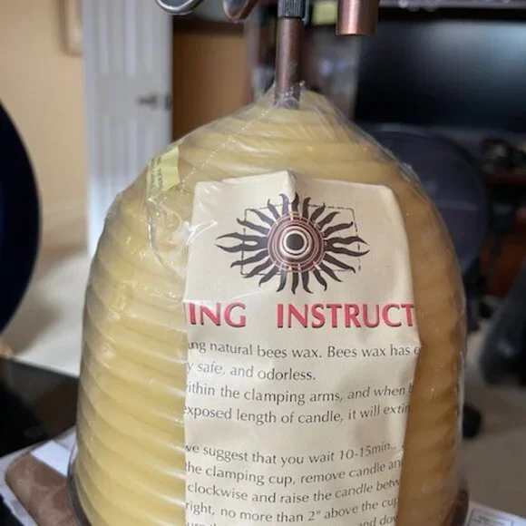 NWT Sundance 120/170 Hour Natural Beehive Candle - Picture 5 of 7